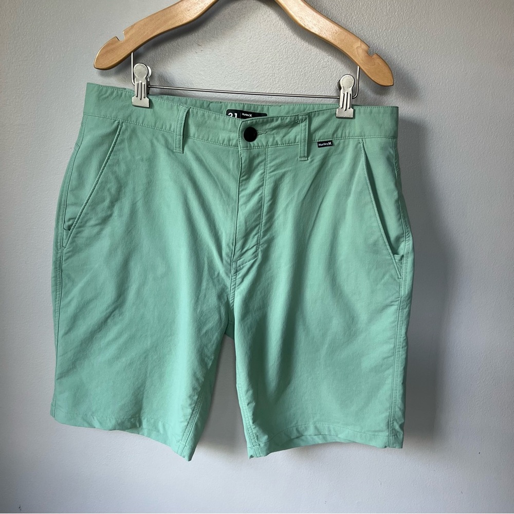 Hurley Shorts Mens 31 Seafoam Green Like New Condition